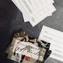 Load image into Gallery viewer, millie stone gift voucher