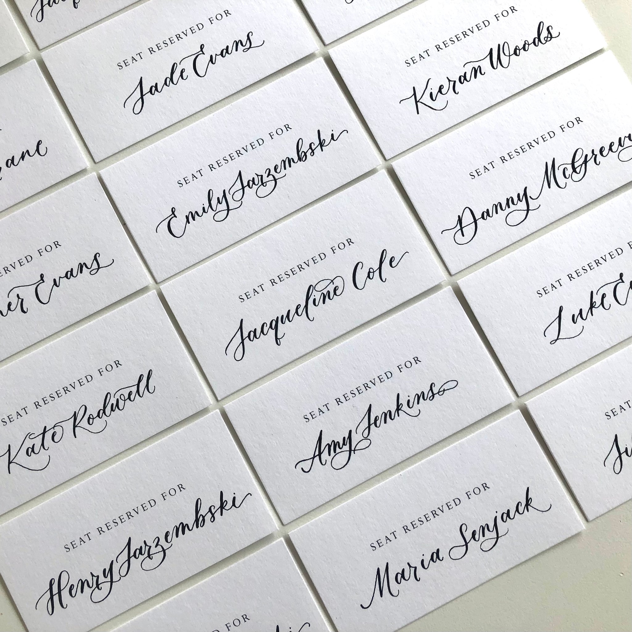 Wedding ceremony tags