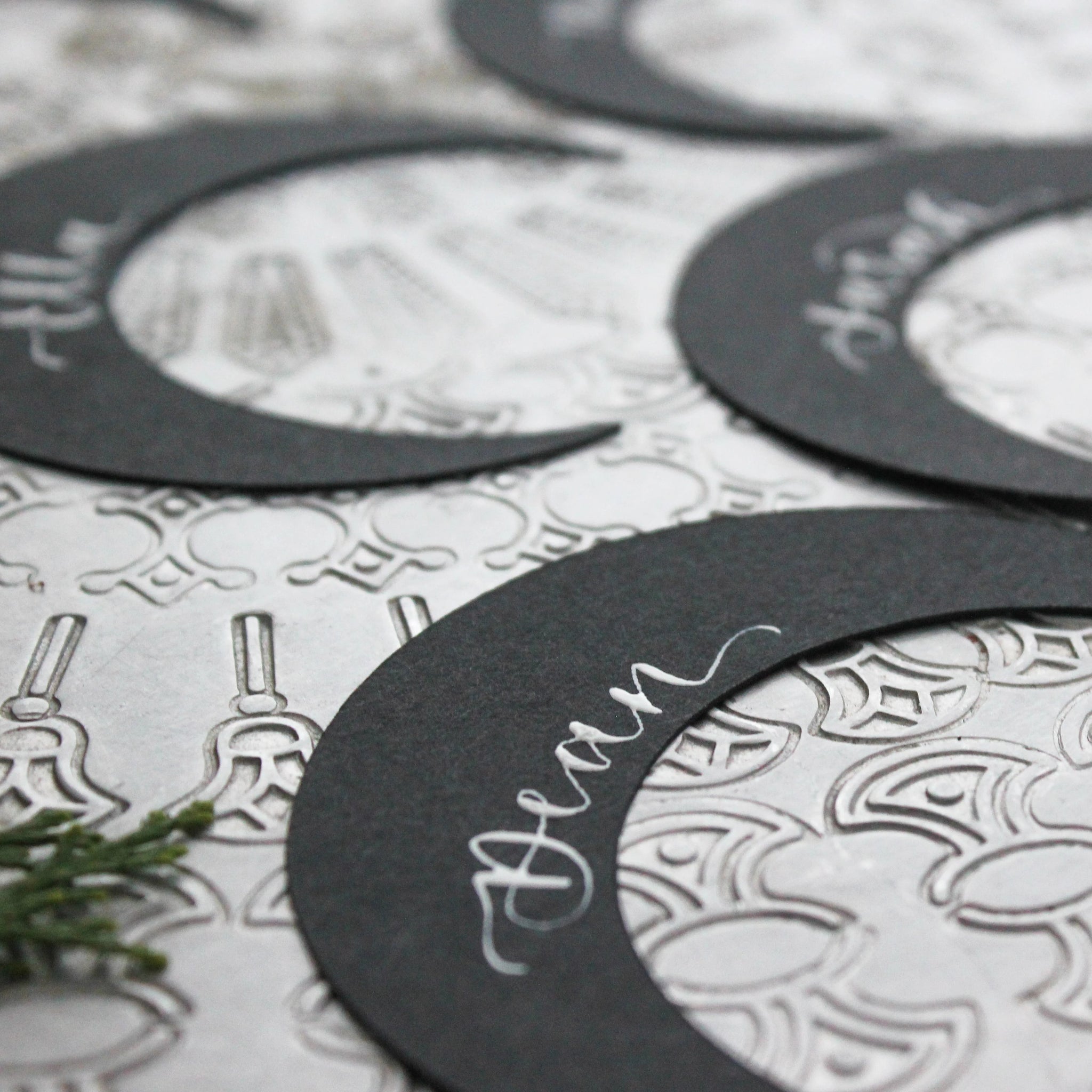 Celestial Moon Place Cards