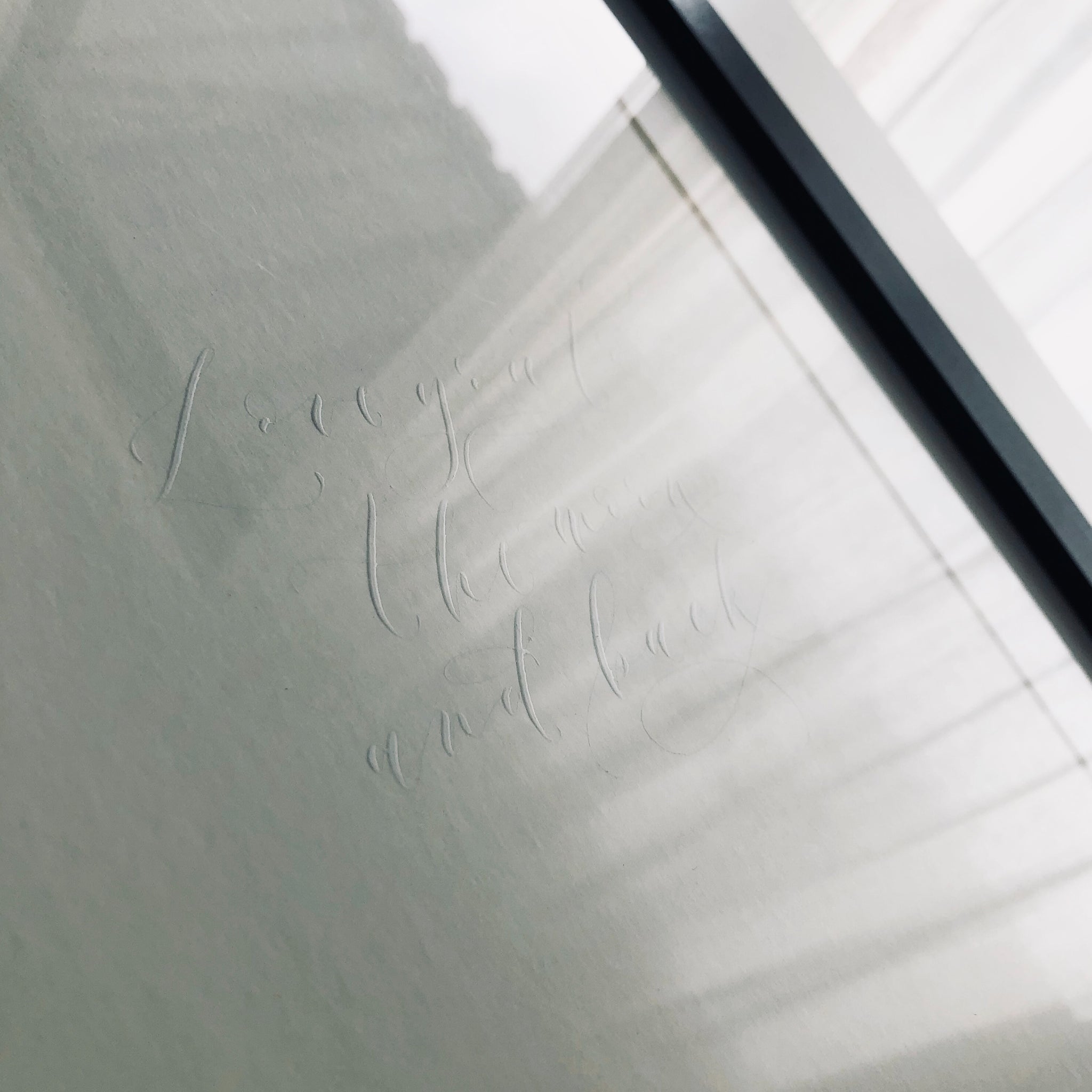 modern calligraphy