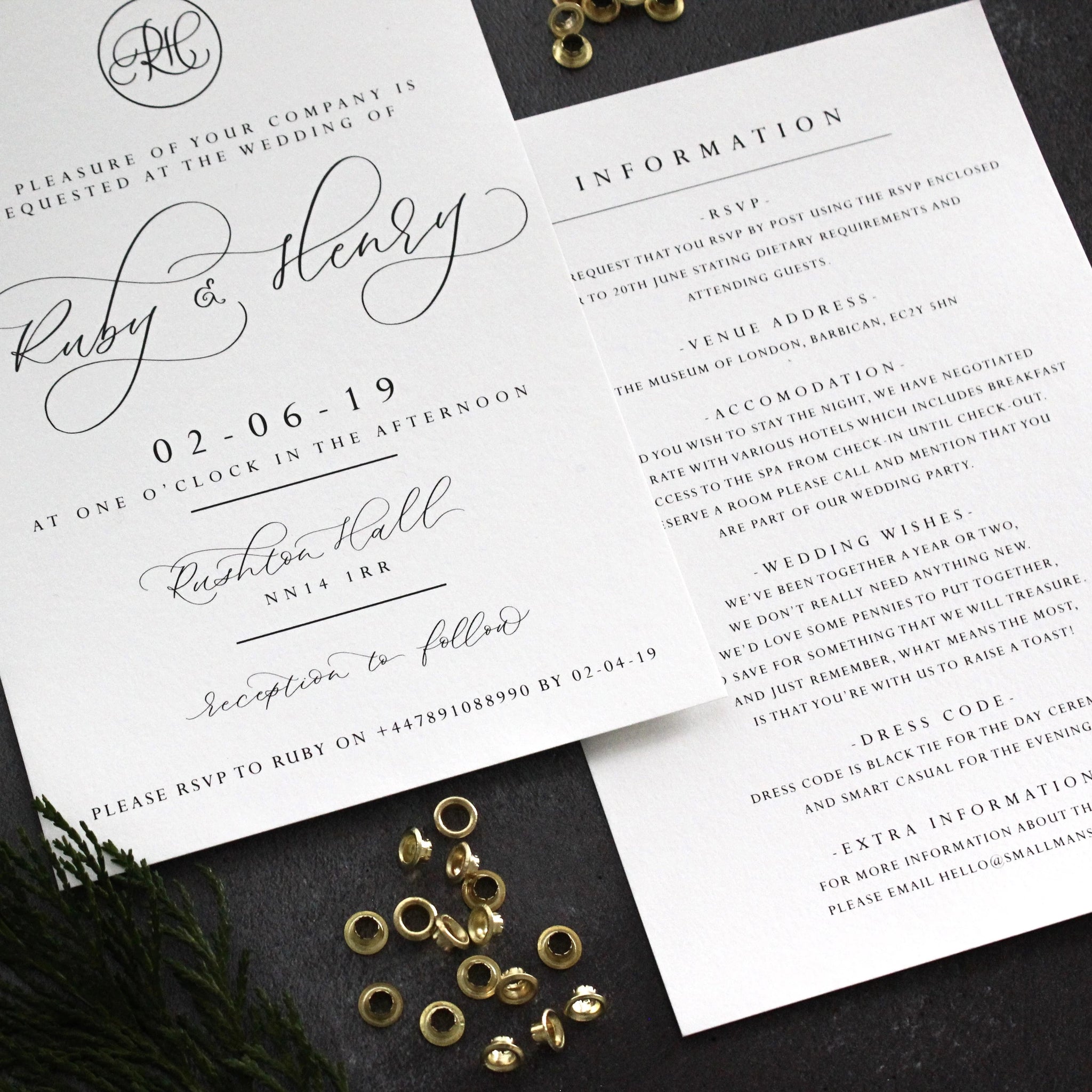 Rushton Invitation
