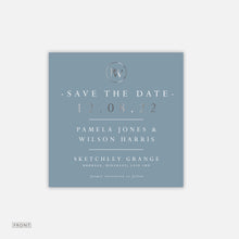 Load image into Gallery viewer, Blue Shine - Save the Date