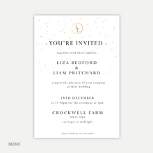 Load image into Gallery viewer, Star Shower - Wedding Invitation