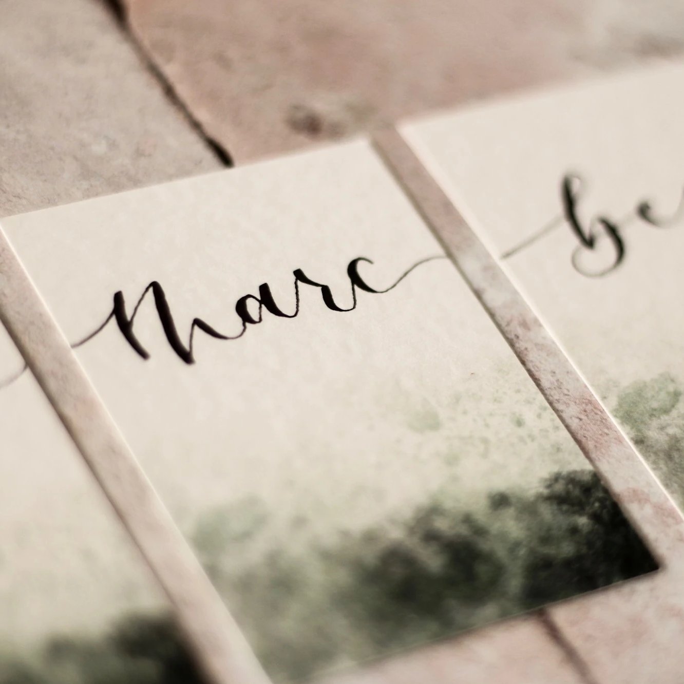 Green Smoke Place Cards