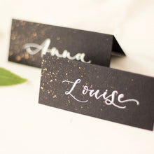 Load image into Gallery viewer, Ink Splatter Place Cards