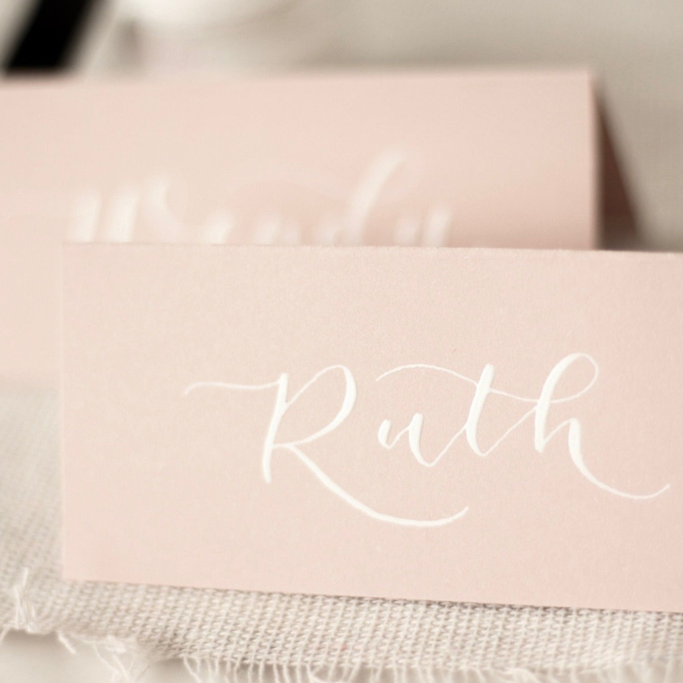 Blush Pink Place Cards
