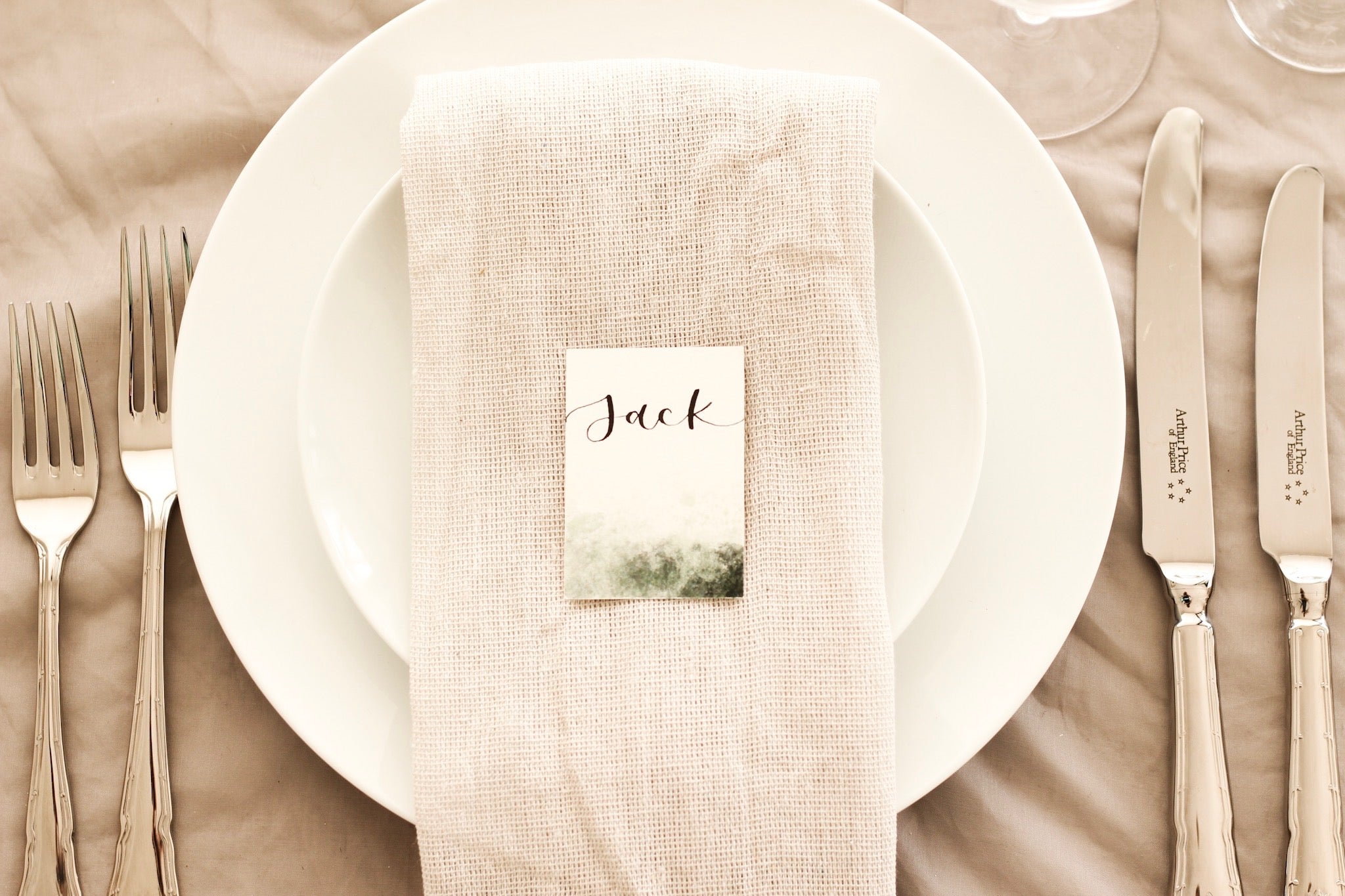 Green Smoke Place Cards