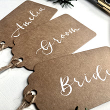 Load image into Gallery viewer, Luggage Tag Place Cards