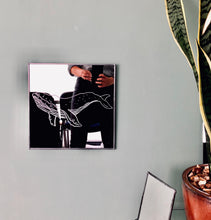 Load image into Gallery viewer, Hand Engraved Mirror - Whale