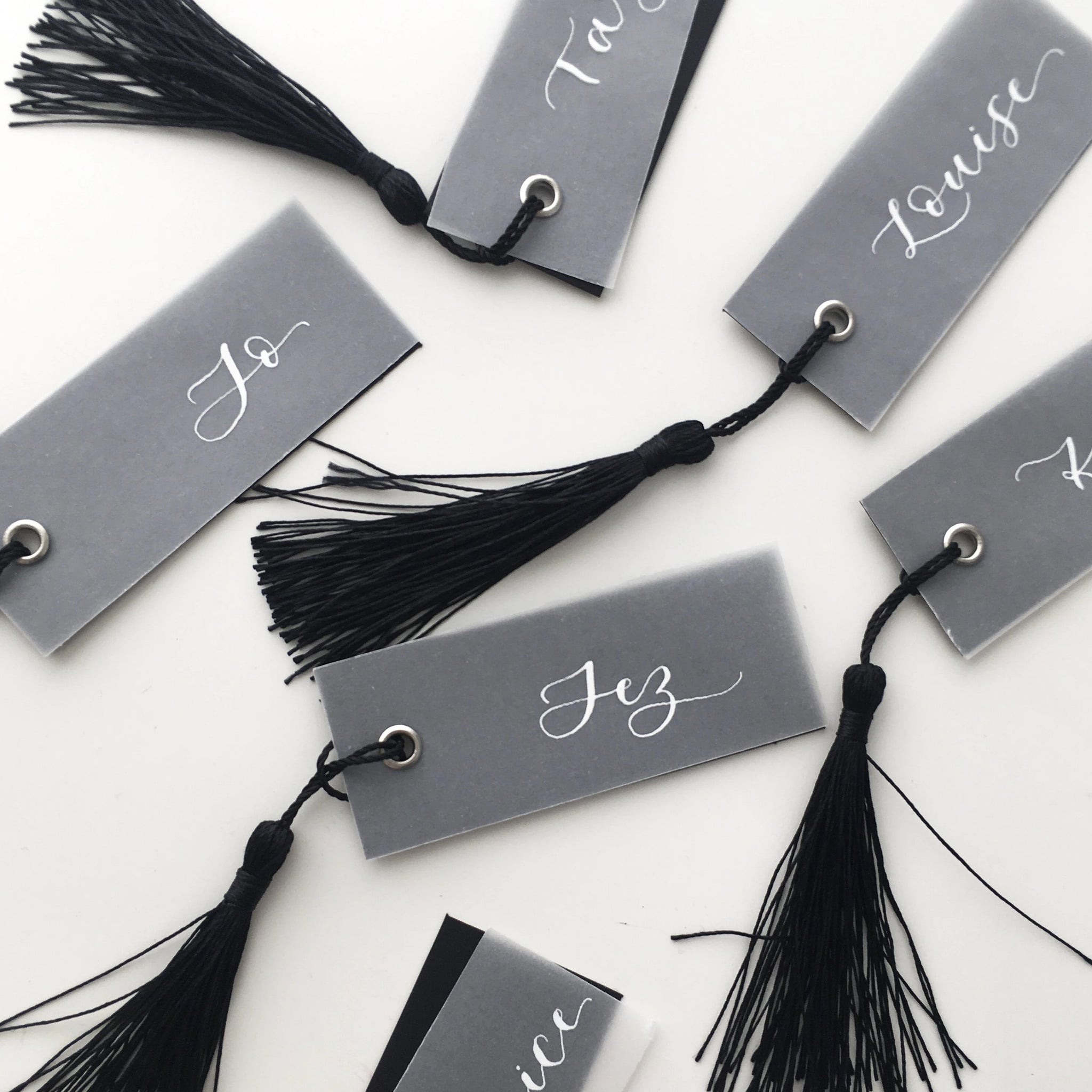 Vellum Layered Place Cards