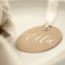 Load image into Gallery viewer, Circular Kraft Place Cards