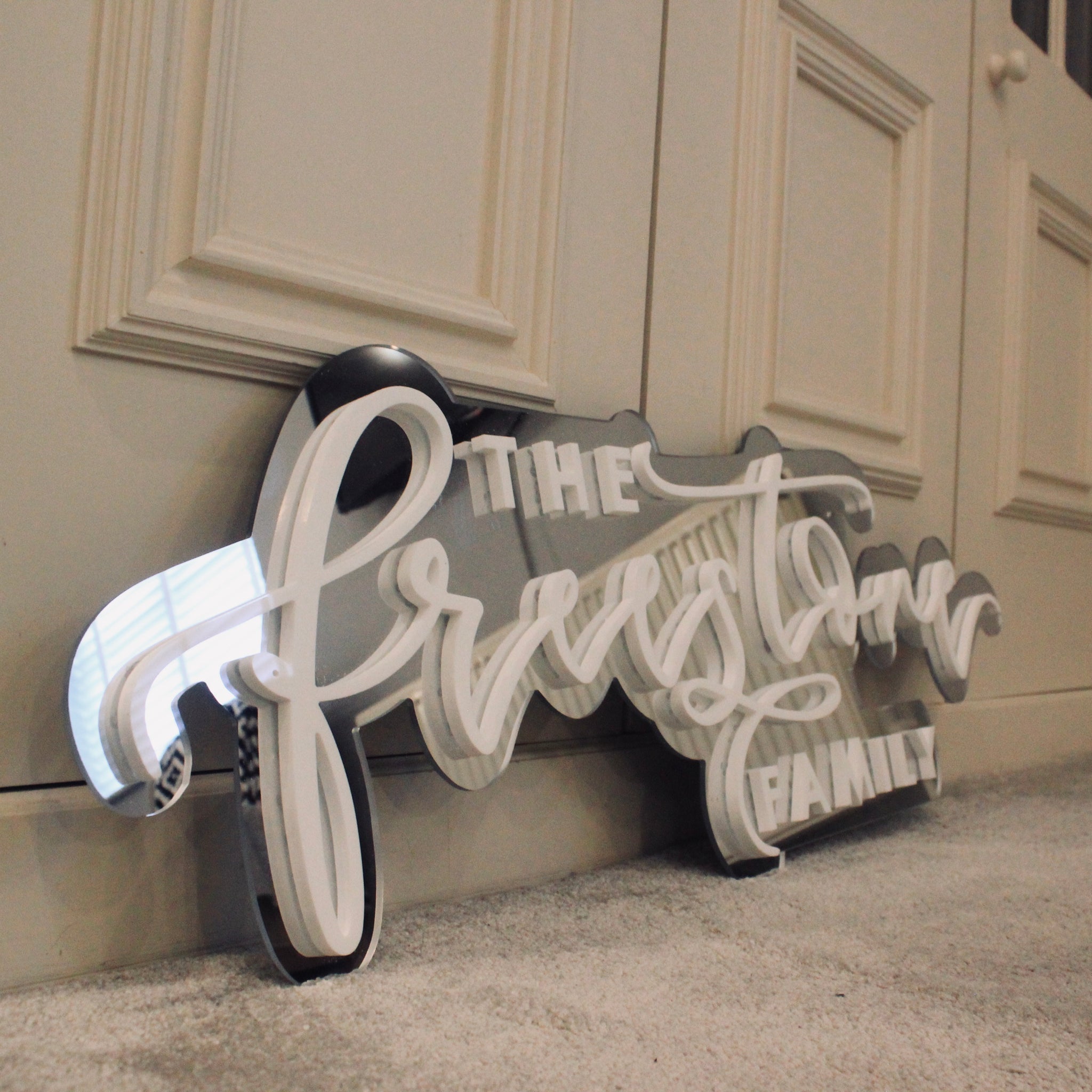 Perspex Family Wall Art