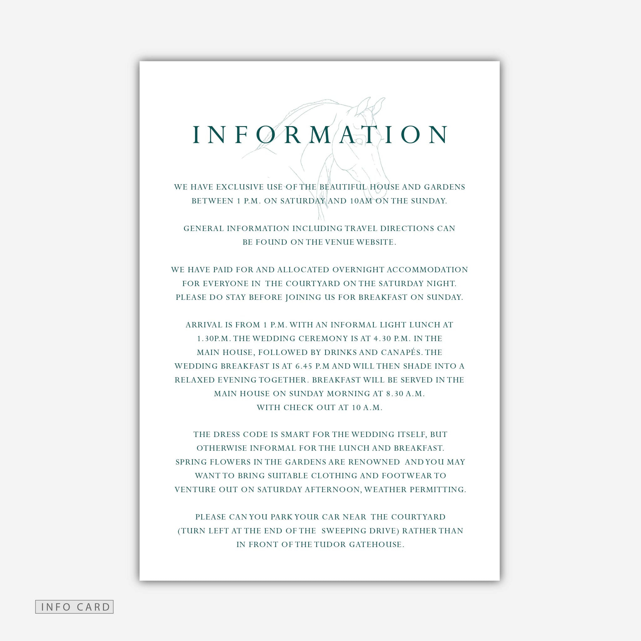 Canter Invitation