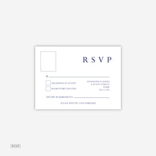 Load image into Gallery viewer, Navy Water Invitation