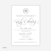Load image into Gallery viewer, Rushton Invitation