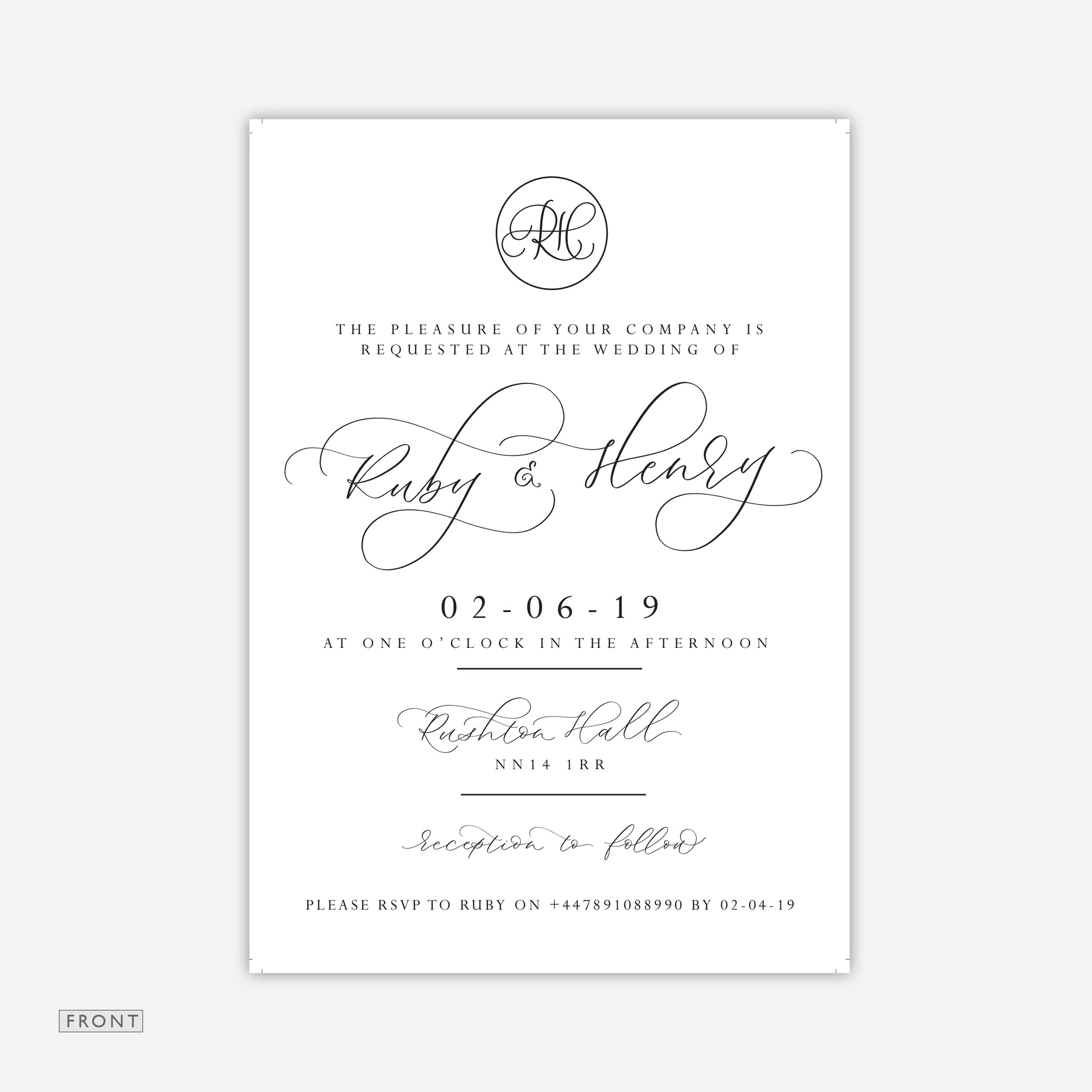 Rushton Invitation