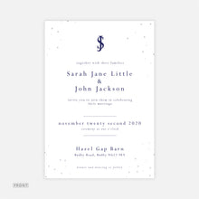 Load image into Gallery viewer, Bright Snow Wedding Invitation