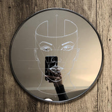Load image into Gallery viewer, Hand Engraved Anatomical Mirror