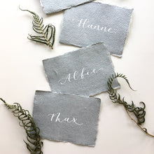 Load image into Gallery viewer, Cotton Rag Place Cards