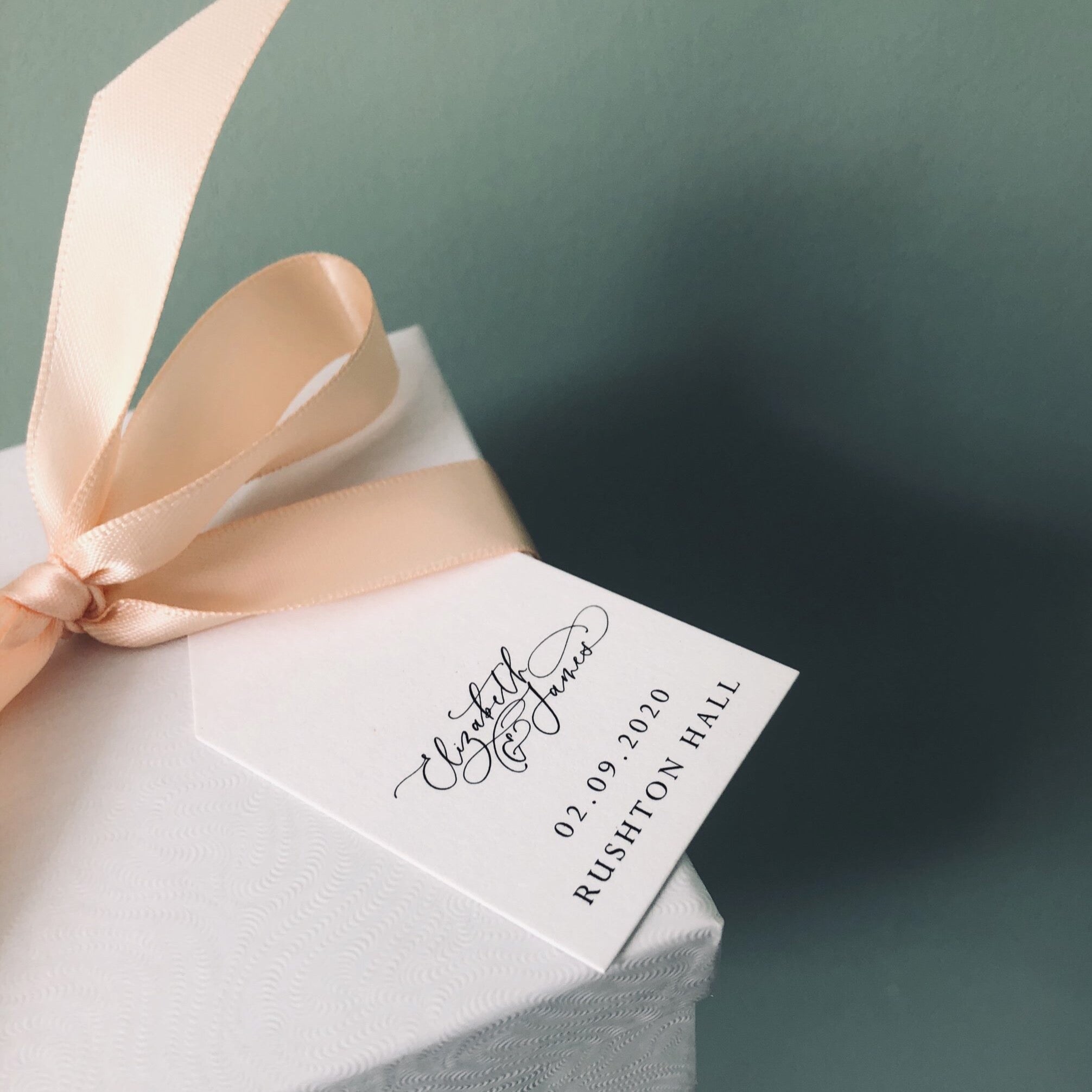 Wedding tags