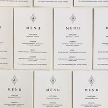 Load image into Gallery viewer, Wedding menu