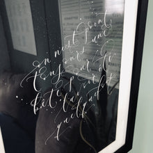 Load image into Gallery viewer, Modern calligraphy art