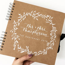 Load image into Gallery viewer, Kraft Wedding Scrapbook