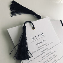 Load image into Gallery viewer, Wedding menu 