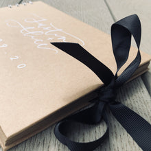 Load image into Gallery viewer, personalised guest book