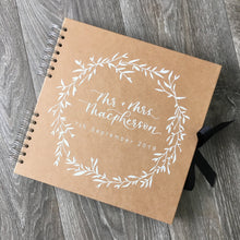 Load image into Gallery viewer, kraft guest book