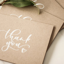 Load image into Gallery viewer, Rustic Thank You Card Pack