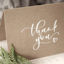 Load image into Gallery viewer, Rustic Thank You Card Pack