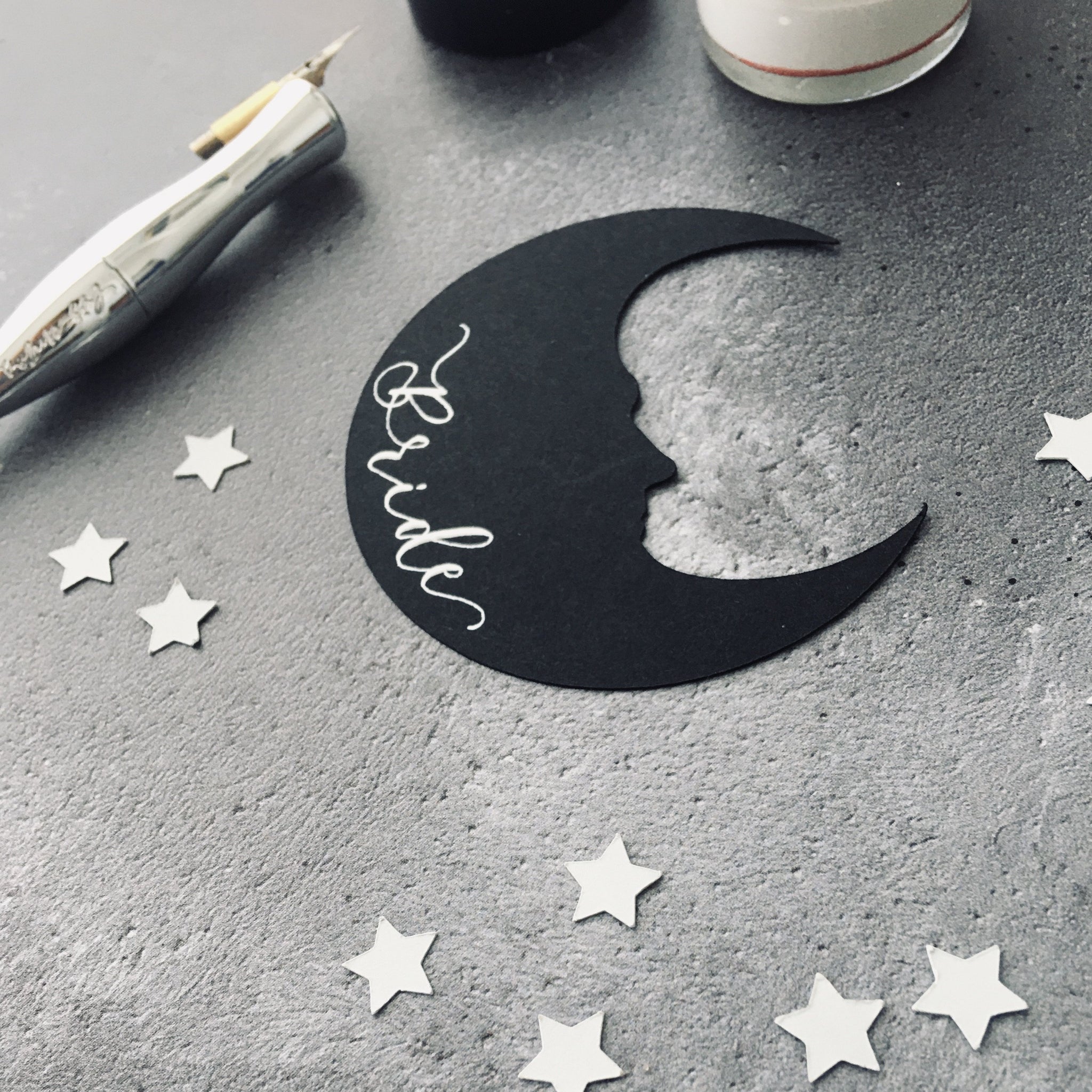Man in the Moon Place Cards